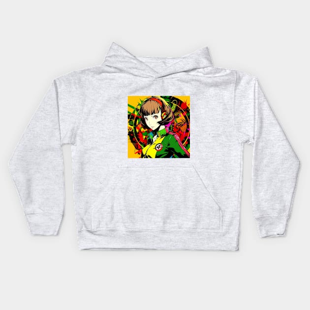 chie Kids Hoodie by WabiSabi Wonders